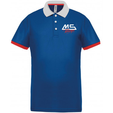 Polo Bleu Royal MS PETANQUE
