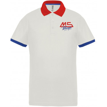 Polo Blanc MS PETANQUE