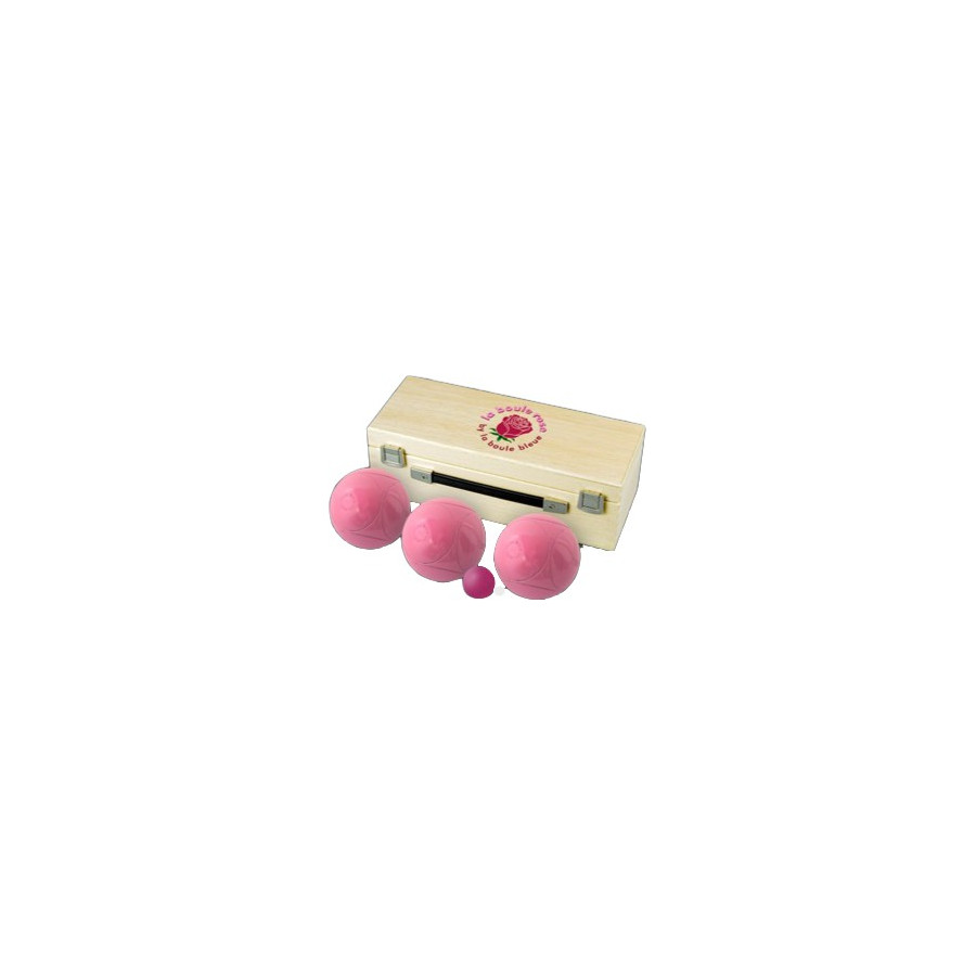 La Boule Bleue carbone 120 Rose, demi-tendre - Petanque Stock