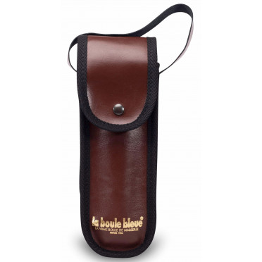 Sacoche Cuir LA BOULE BLEUE 1