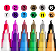 FEUTRES ACRYLIQUE - DIFFERENCIEZ VOUS BOULES SUR LE TERRAIN -