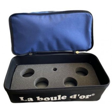 Sac 4 boules LA BOULE D'OR Simple fond gris 1