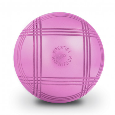 Boules LA BOULE BLEUE PRESTIGE INOX 110 ROSE Striées