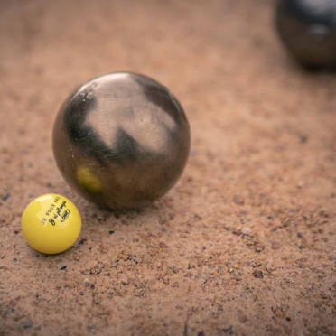 But buis Obut Jaune "Je peux pas j ai pétanque" 1