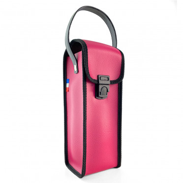 Sacoche Souple Made in France - Fuchsia