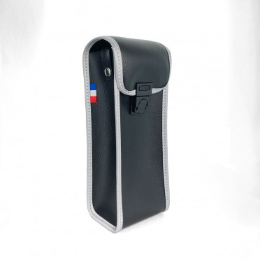 Sacoche Souple Made in France - Noir / Réflechissant 1