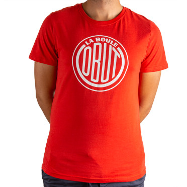 Tee-Shirt Homme Rouge Obut