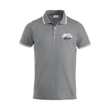 MS Pétanque Polo Gris