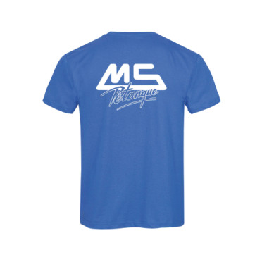 MS Pétanque T-Shirt Bleu Royal 2