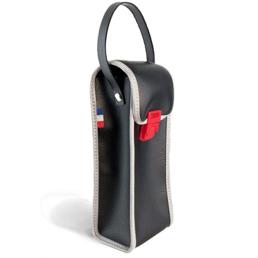 Sacoche Souple Made in France - Noir / Réflechissant 3