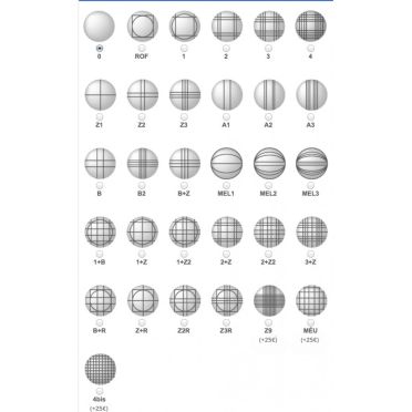 Boules LA BOULE BLEUE 140 Striées 1