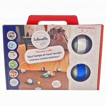 La Schmolle - Boules de pétanque tout terrain - Bleu/Blanc 2