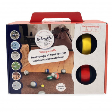 La Schmolle - Boules de pétanque tout terrain - Blanc/Orange 4