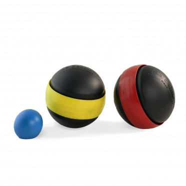La Schmolle - Boules de pétanque tout terrain - Blanc/Orange 3
