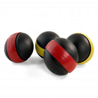 La Schmolle - Boules de pétanque tout terrain - Blanc/Orange 1