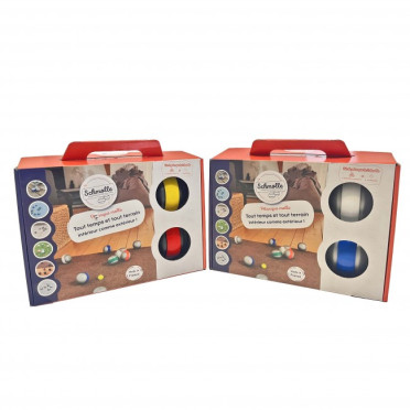 Pack de 12 Schmolles - Bleu/Blanc/Rouge/Jaune 1