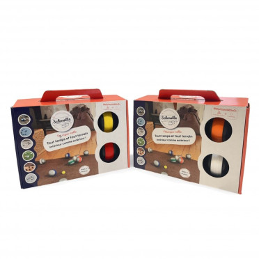 Pack de 12 Schmolles - Rouge/Jaune/Blanc/Orange 1