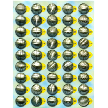 LA BOULE D'OR TBK + ''PLUS'', 4 BOULES, remplissage métallique ''PLUS'' à ressorts + billes breveté 2