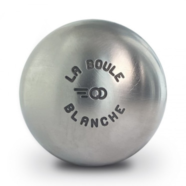 La Boule Blanche inox Lisse