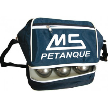 Sac 2 triplettes MS PETANQUE - 2 Couleur au choix -