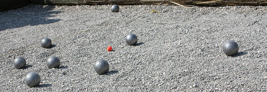 Coffret Loisirs - Boules OBUT inox chevrons junior - Pétanque de