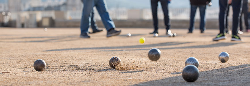 Pétanque Stock