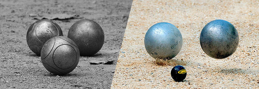 3 Boules de pétanque avec ses accessoires